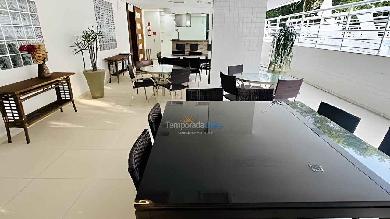 Apartamento para alquiler de vacaciones em Bertioga (Praia de São Lourenço)