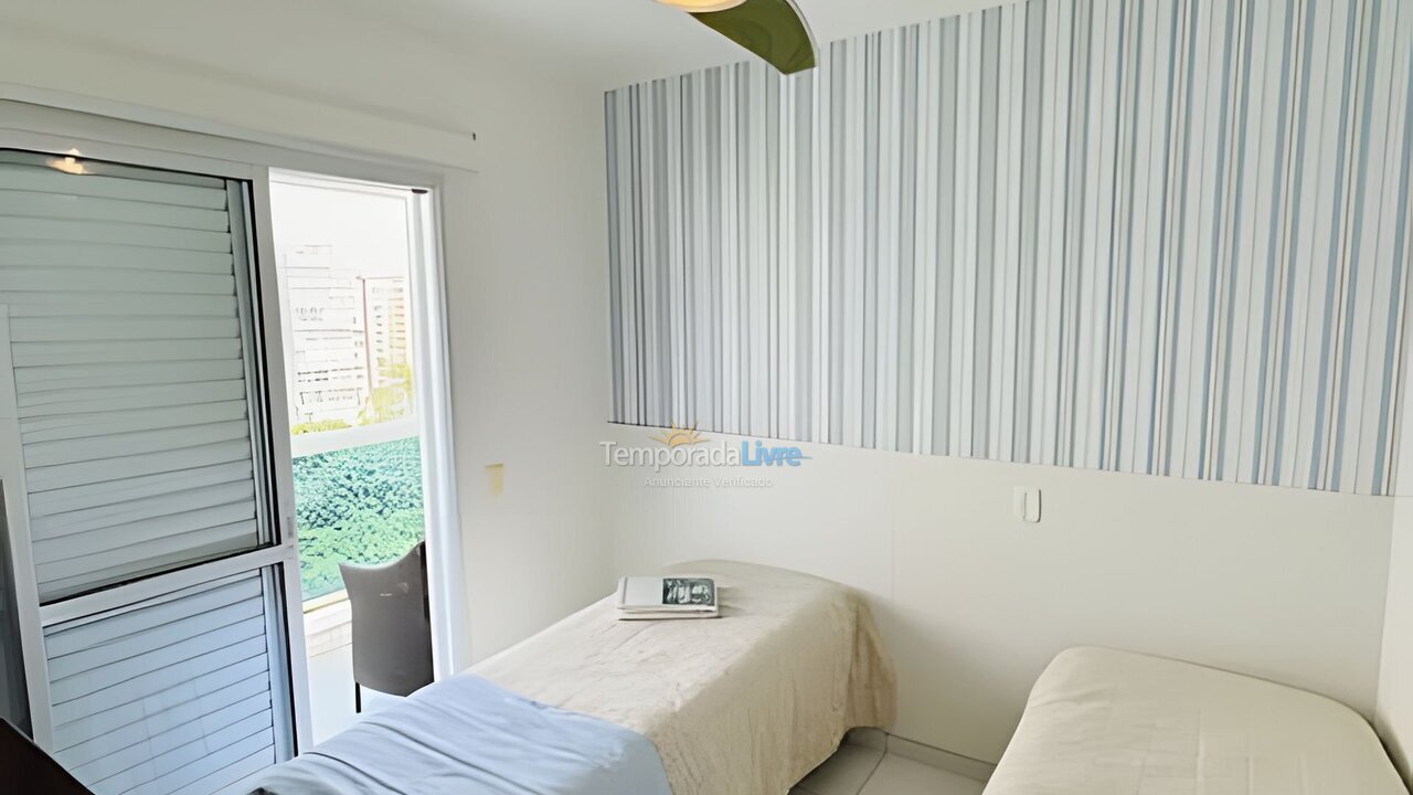 Apartamento para alquiler de vacaciones em Bertioga (Praia de São Lourenço)