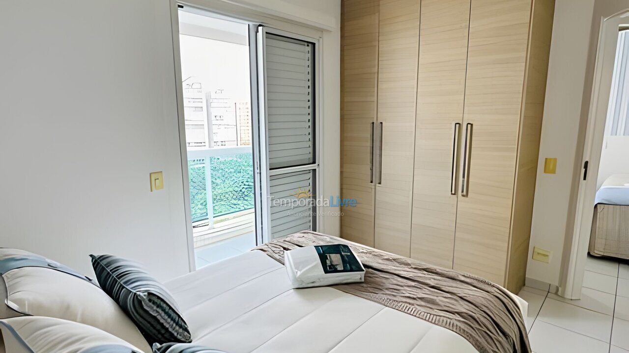 Apartamento para alquiler de vacaciones em Bertioga (Praia de São Lourenço)