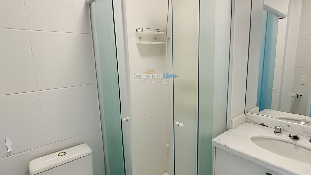 Apartamento para alquiler de vacaciones em Bertioga (Praia de São Lourenço)