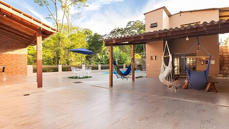 Casa con piscina climatizada y vista (Pirenopolis-GO)