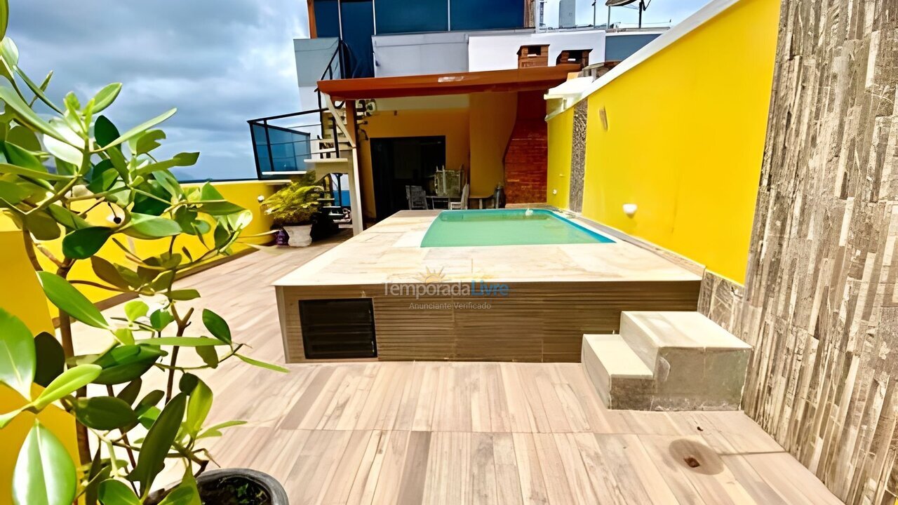 Apartamento para alquiler de vacaciones em Guarujá (Balneário Cidade Atlântica)