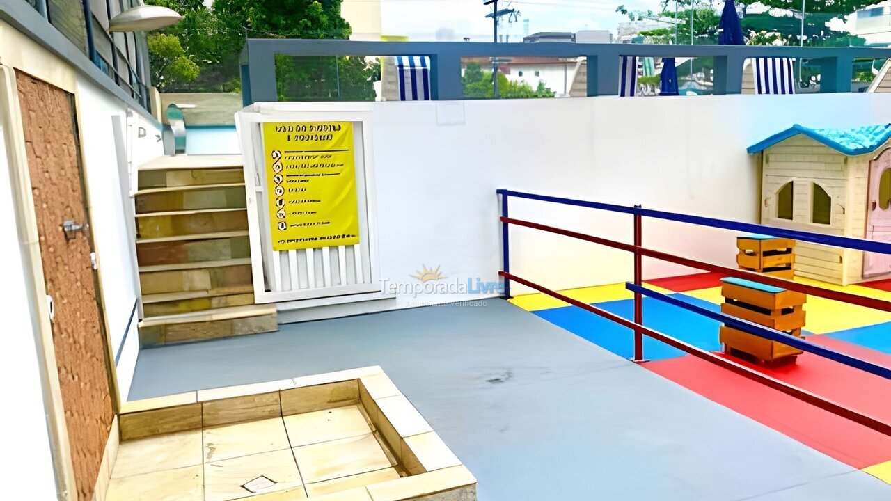 Apartamento para alquiler de vacaciones em Guarujá (Balneário Cidade Atlântica)