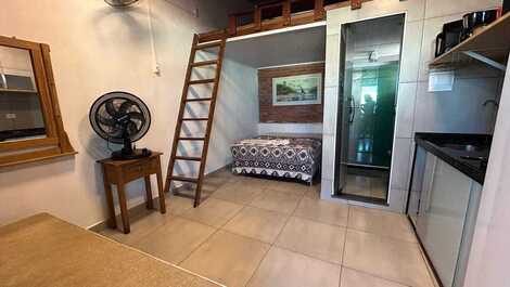 LOFT SOBRE LA ARENA FRENTE A PRAIA DO FORTE EN CABO FRIO