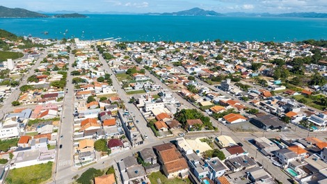Vista praia de zimbros 