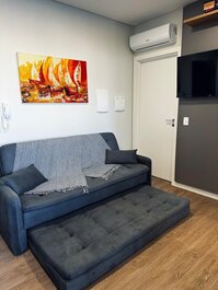 Sofa cama +  auxiliar