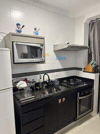 Apartamento para vacaciones en Ubatuba, 2 habitaciones,