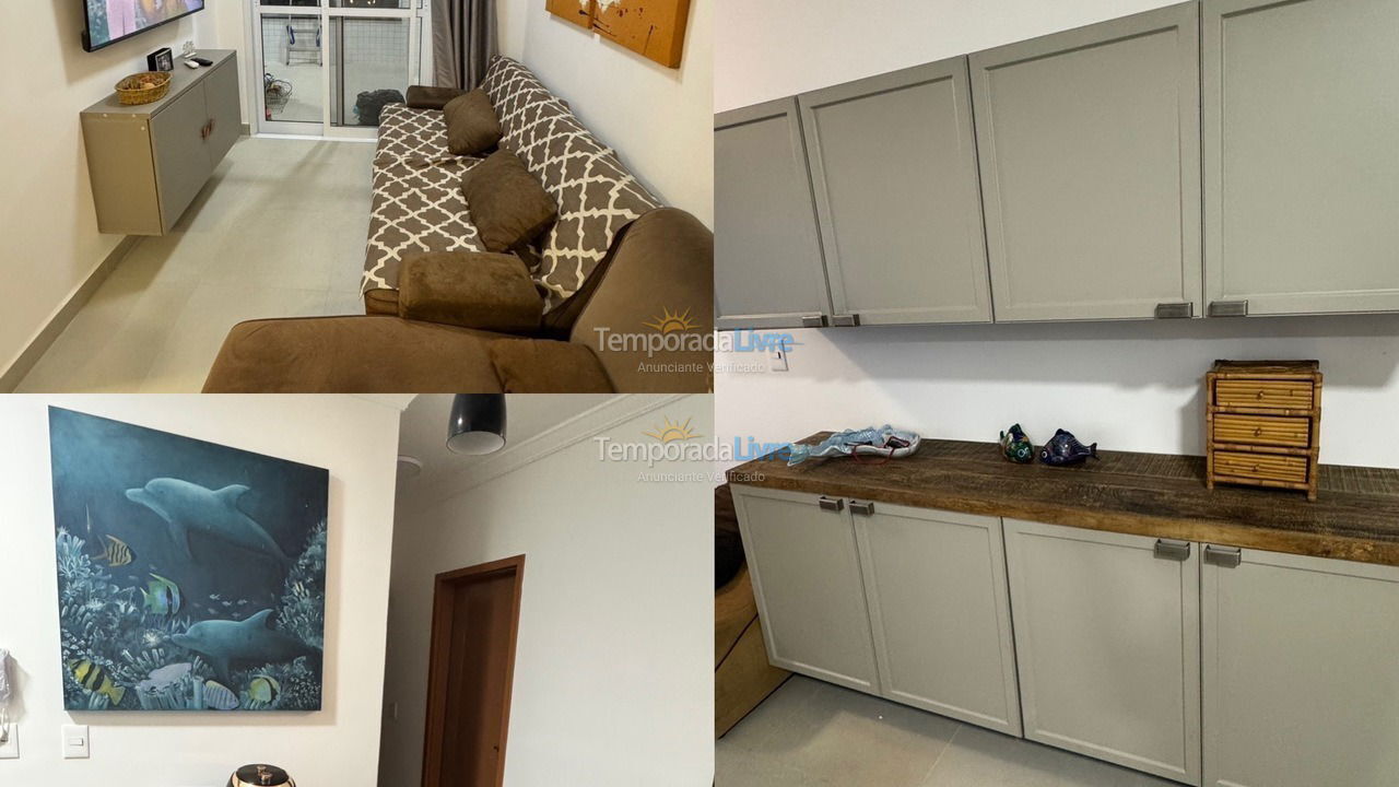 Apartamento para alquiler de vacaciones em Ubatuba (Praia das Toninhas)