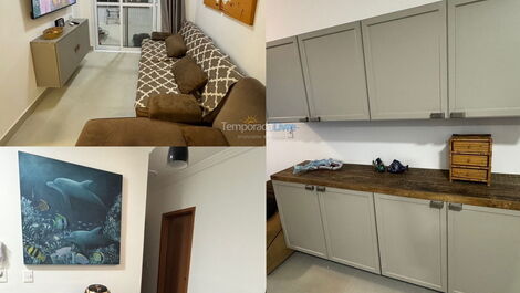 Apartamento para vacaciones en Ubatuba, 2 habitaciones,