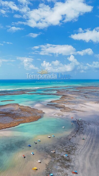 Casa para alquiler de vacaciones em Passo de Camaragibe (Praia do Marceneiro)