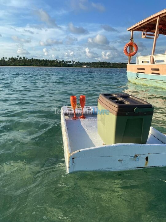 Casa para alquiler de vacaciones em Passo de Camaragibe (Praia do Marceneiro)