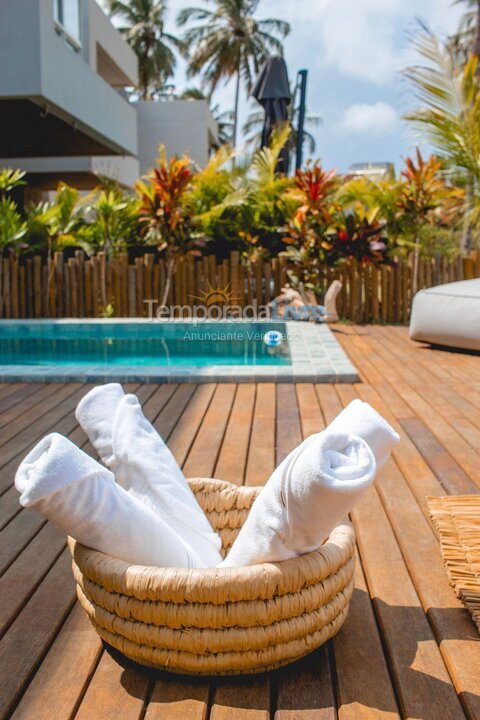 Casa para alquiler de vacaciones em Passo de Camaragibe (Praia do Marceneiro)