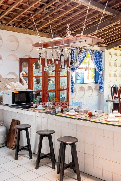 Casa para alquiler de vacaciones em Porto de Pedras (Alagoas)