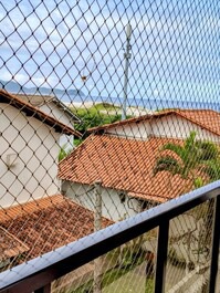Vista da varanda da praia do forte