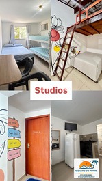 LOFT SOBRE LA ARENA FRENTE A PRAIA DO FORTE EN CABO FRIO