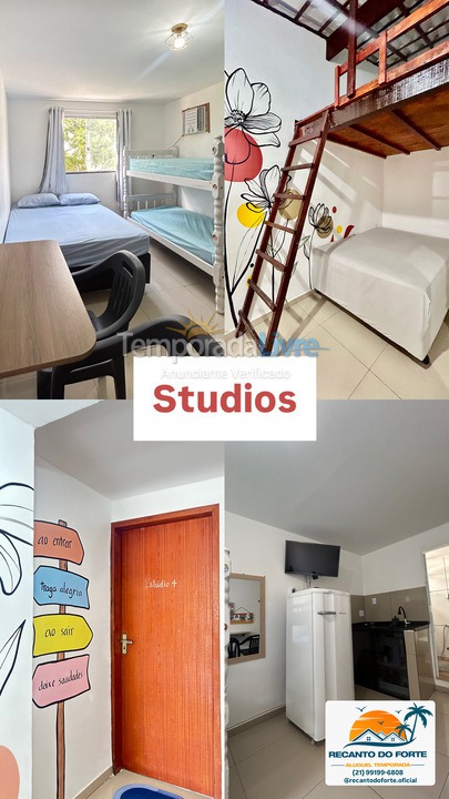 Apartment for vacation rental in Cabo Frio (Praia do Forte)