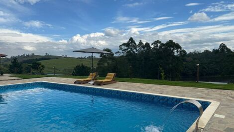 Vista da piscina