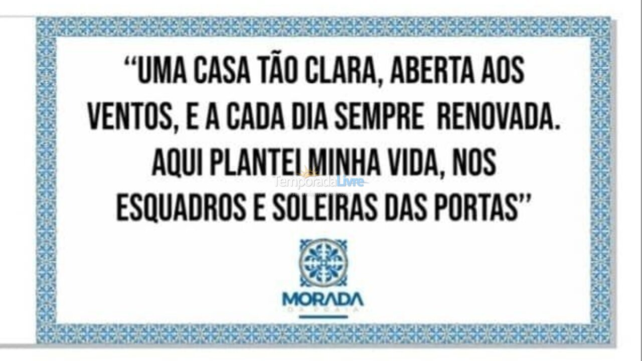 Casa para alquiler de vacaciones em Porto de Pedras (Alagoas)