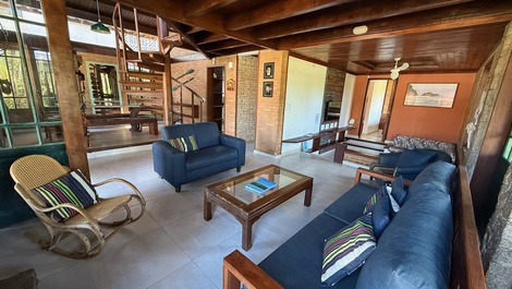 CASADEPEDRA Frente al mar 20 personas, Praia Grande Ubatuba (12)99703-1510