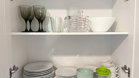 Detalhe dos acessórios de cozinha