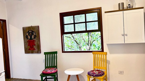 Detalhe sala de estar/cozinha