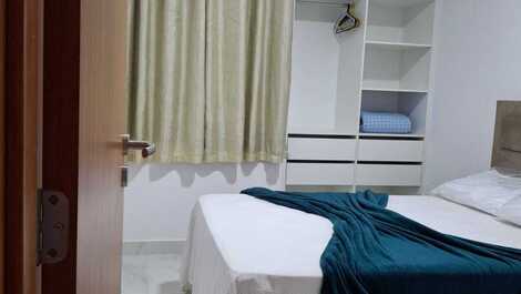 Flat para temporada a 110 metros das Praias de Intermares - Cabedelo