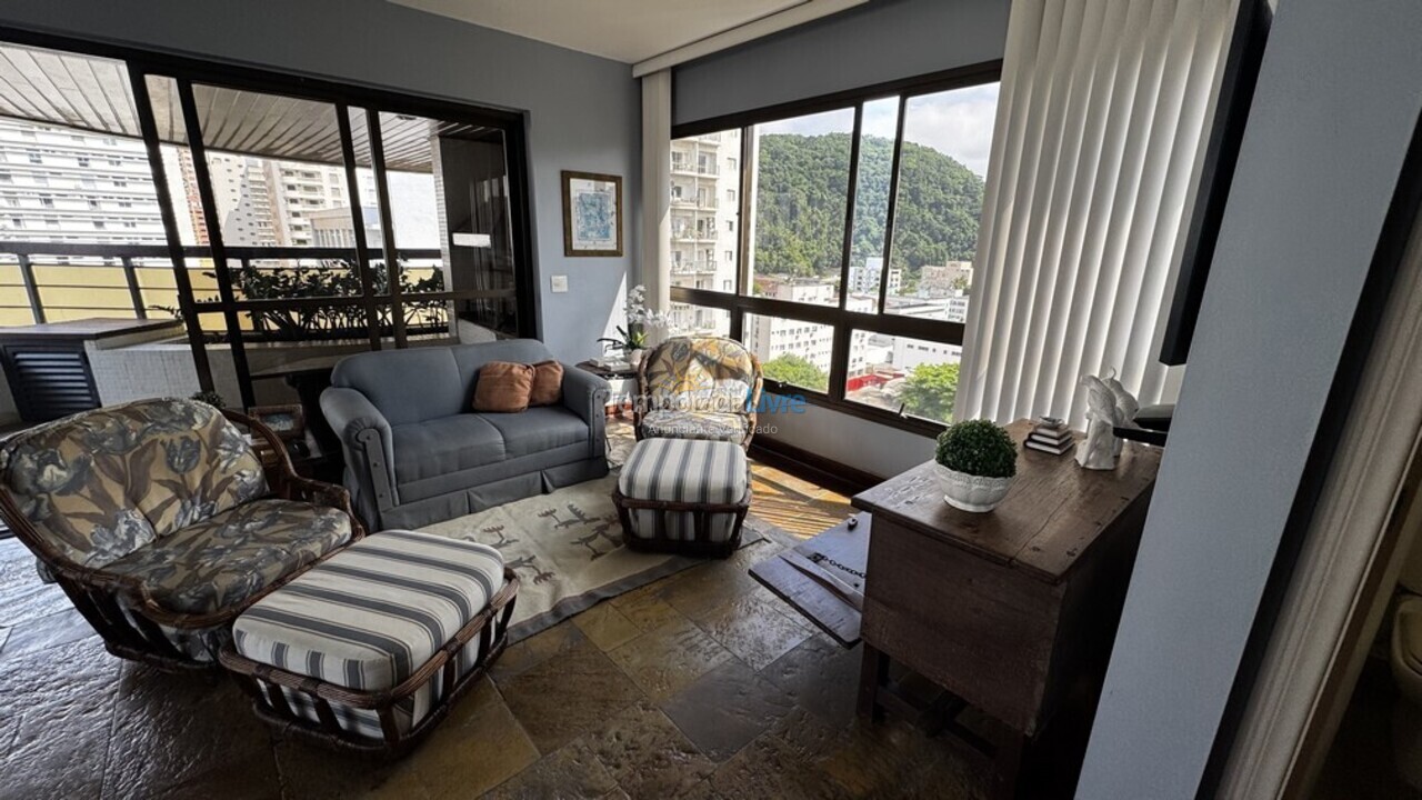 Apartamento para alquiler de vacaciones em Guarujá (Pitangueiras)