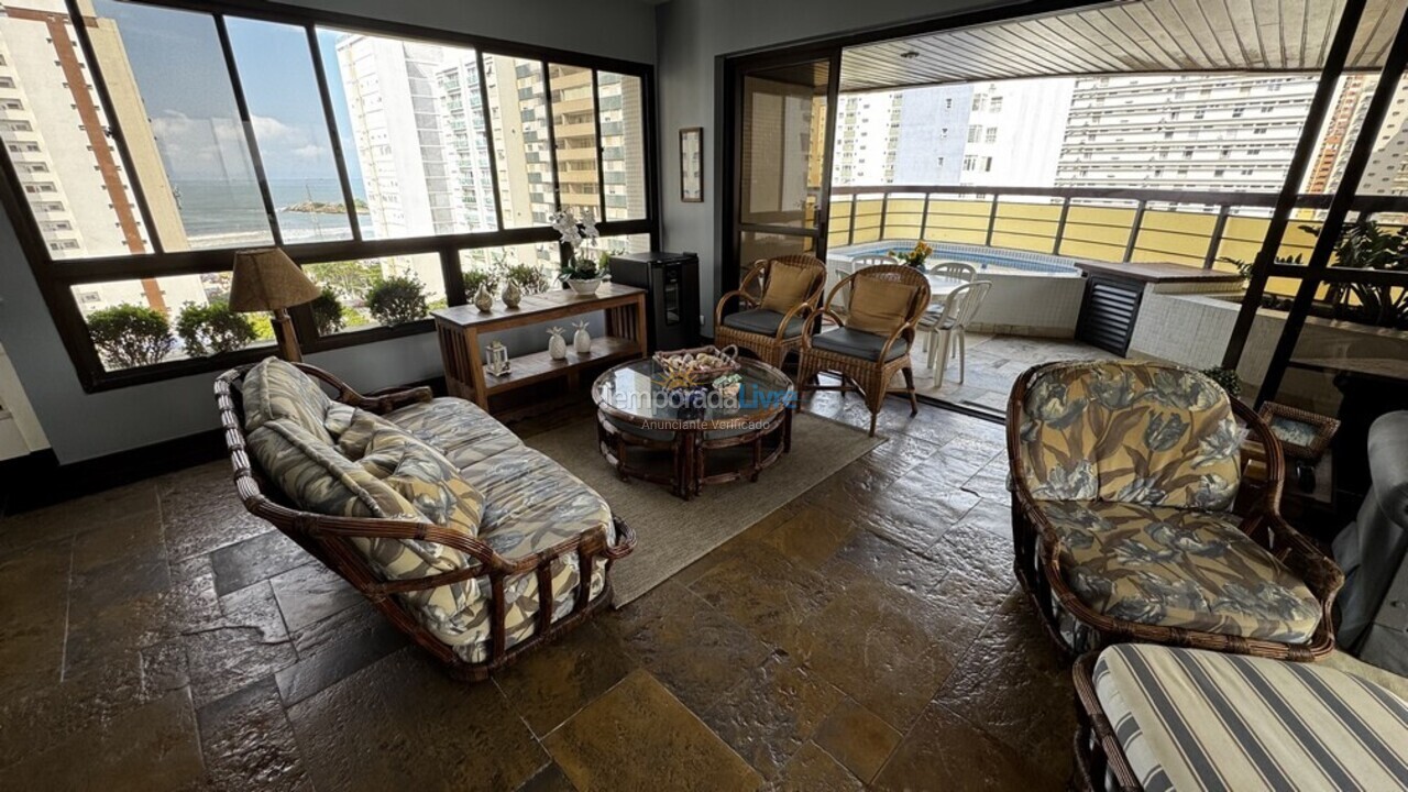 Apartamento para alquiler de vacaciones em Guarujá (Pitangueiras)