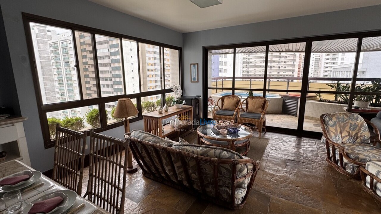 Apartamento para alquiler de vacaciones em Guarujá (Pitangueiras)