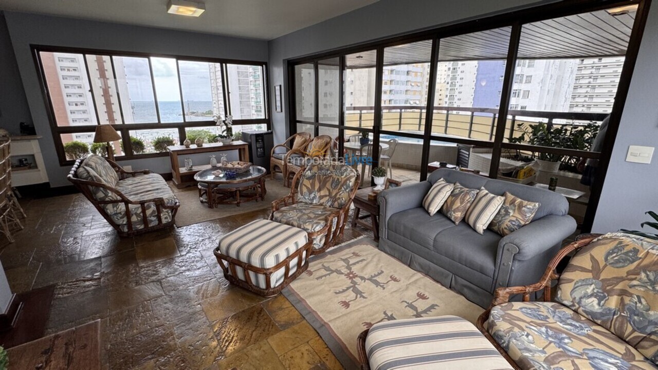 Apartamento para alquiler de vacaciones em Guarujá (Pitangueiras)