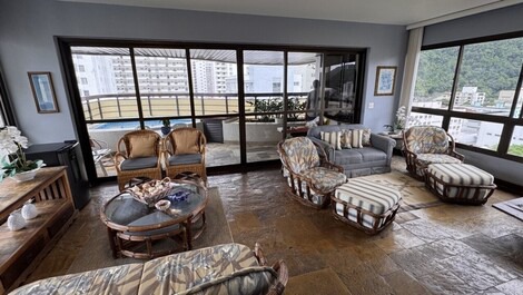 Apartamento 3 Habitaciones -Guarujá -Pitangueiras - 10 Personas