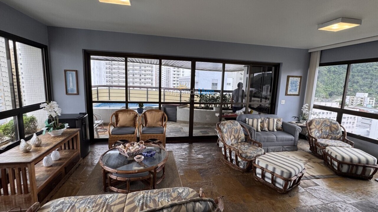 Apartamento para alquiler de vacaciones em Guarujá (Pitangueiras)