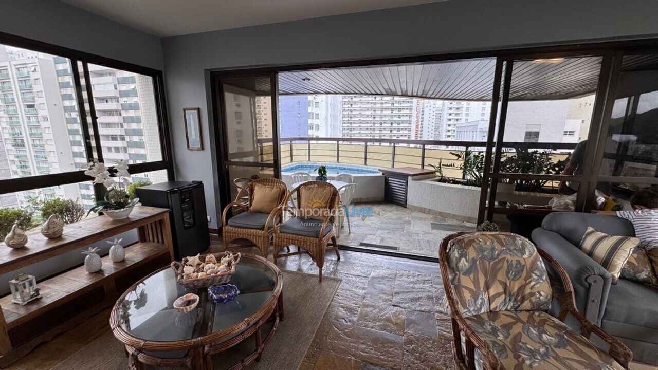 Apartamento para alquiler de vacaciones em Guarujá (Pitangueiras)