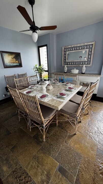 Apartamento para alquiler de vacaciones em Guarujá (Pitangueiras)