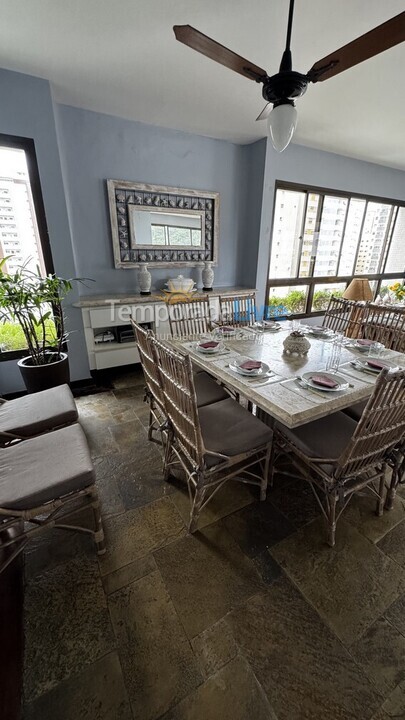 Apartamento para alquiler de vacaciones em Guarujá (Pitangueiras)