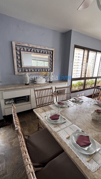Apartamento para alquiler de vacaciones em Guarujá (Pitangueiras)