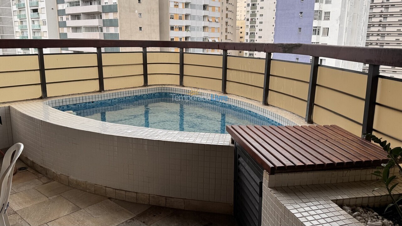 Apartamento para alquiler de vacaciones em Guarujá (Pitangueiras)