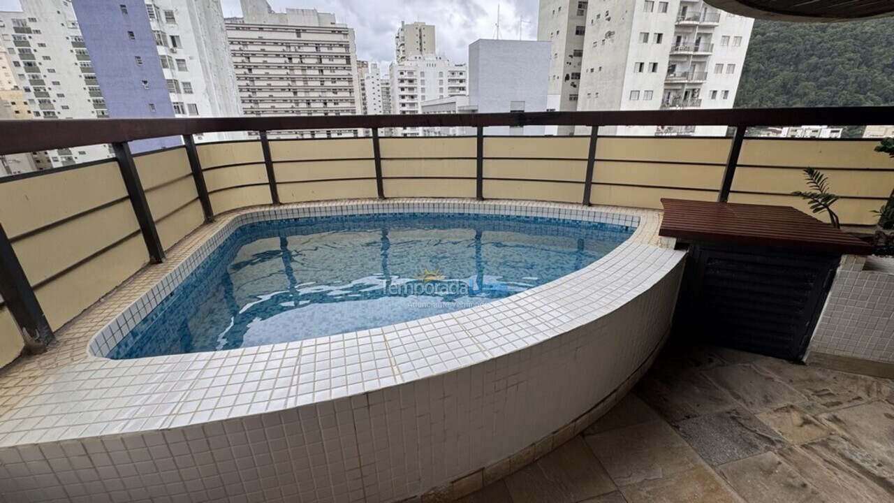 Apartamento para alquiler de vacaciones em Guarujá (Pitangueiras)