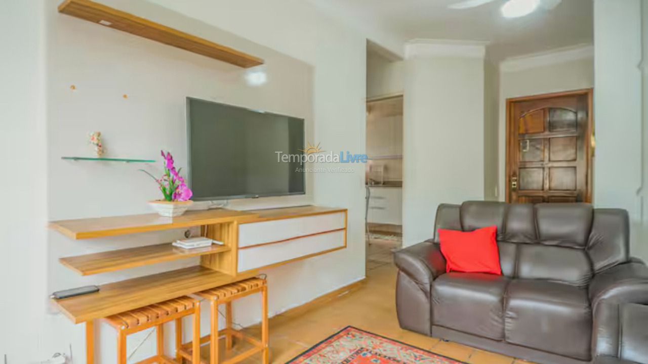 Apartamento para aluguel de temporada em Guarujá (Enseada)