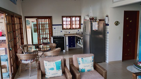 House with swimming pool in Lagoinha beach, Ubatuba (family atmosphere)