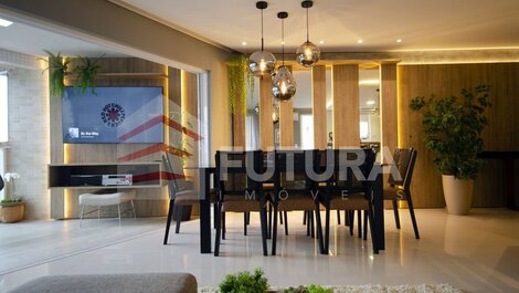 Lindo Apartamento 04 dormitórios Beira Mar em Bombas