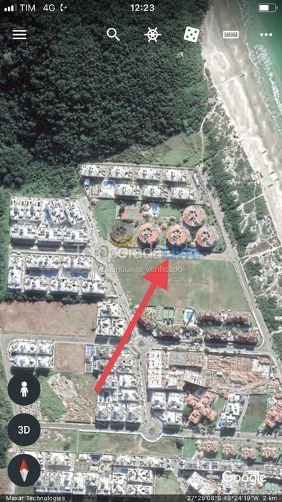 Apartamento para alquiler de vacaciones em Florianopolis (Praia dos Ingleses)