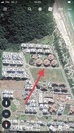 Inglés Apartamento Norte condominio Terra do Sol para 5 personas