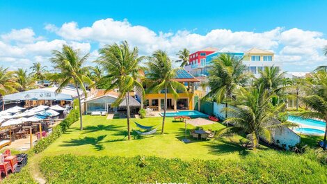 Beachfront Villa, the Caribbean in Carneiros, PE