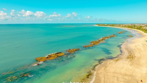 Beachfront Villa, the Caribbean in Carneiros, PE
