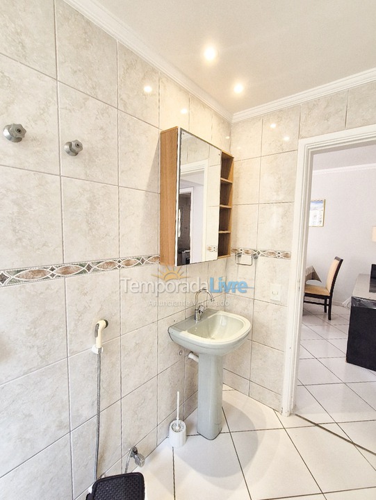 Apartamento para alquiler de vacaciones em Guarujá (Pitangueiras)