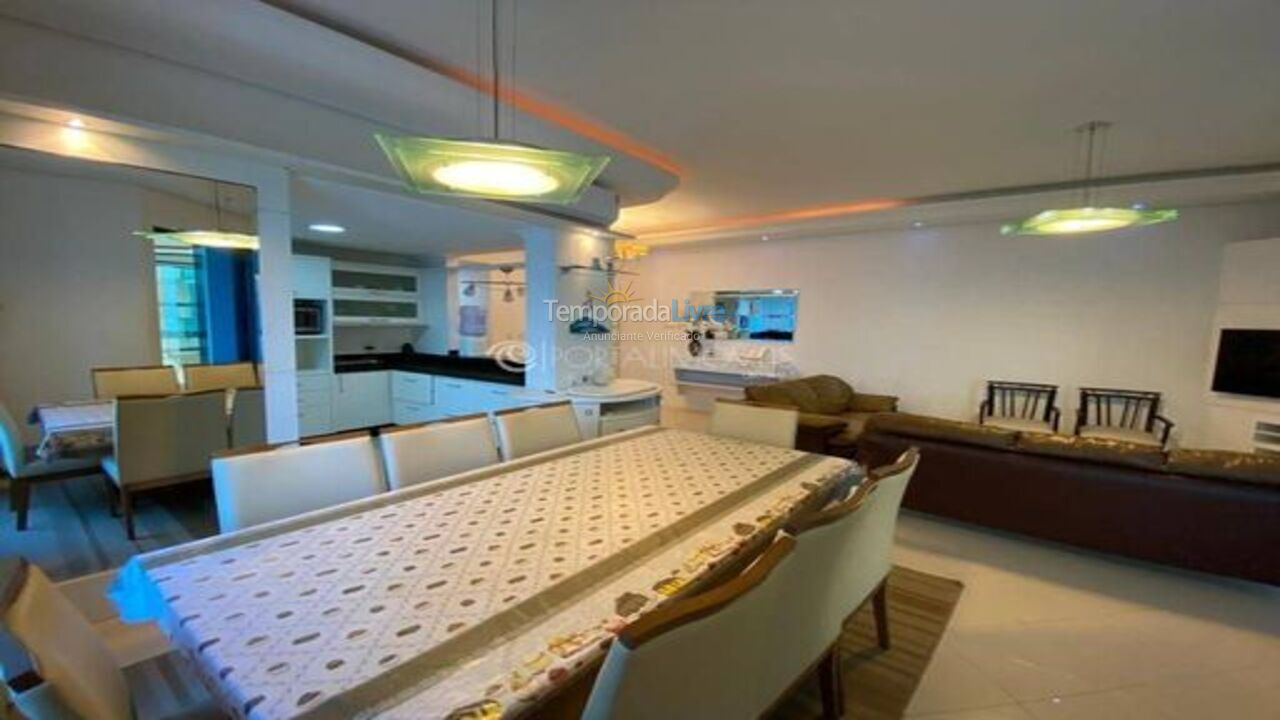 Apartamento para aluguel de temporada em Itapema (Meia Praia)