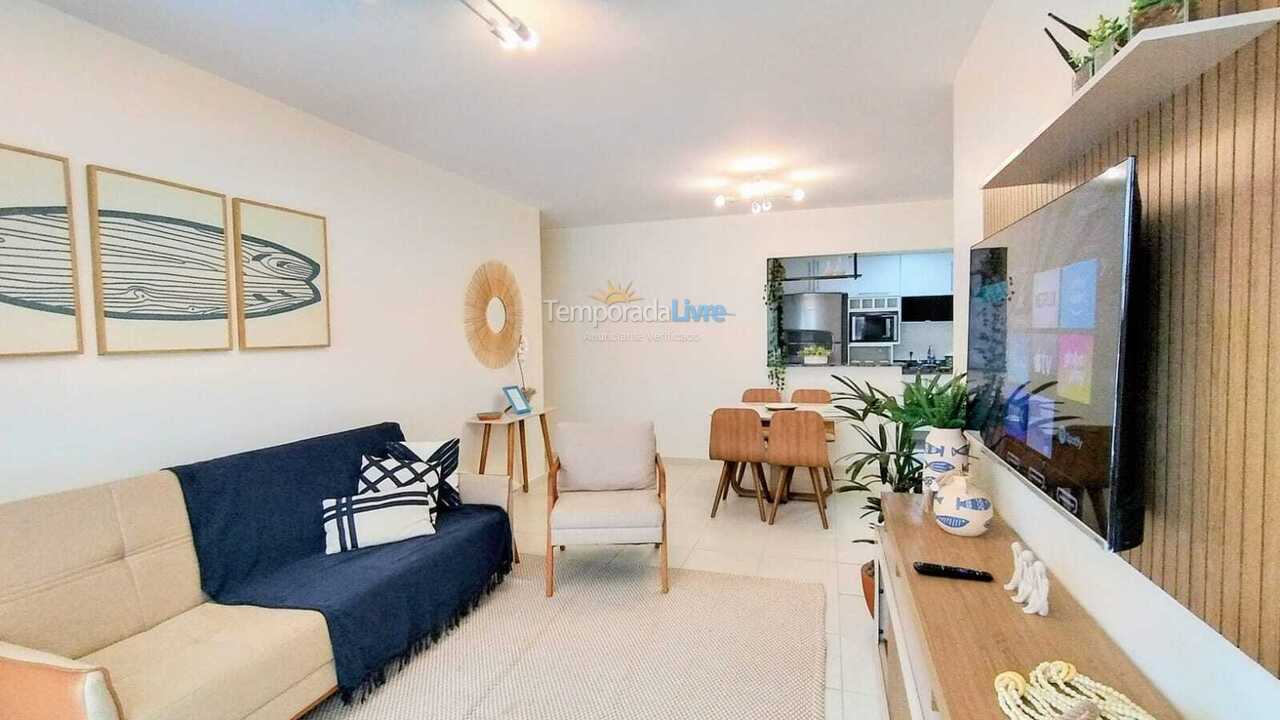 Apartamento para aluguel de temporada em Bertioga (Riviera de São Lourenço)