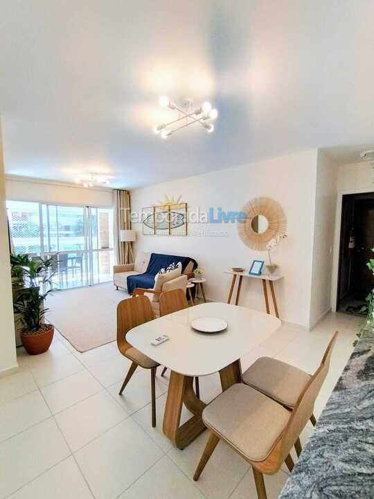 Apartamento para aluguel de temporada em Bertioga (Riviera de São Lourenço)