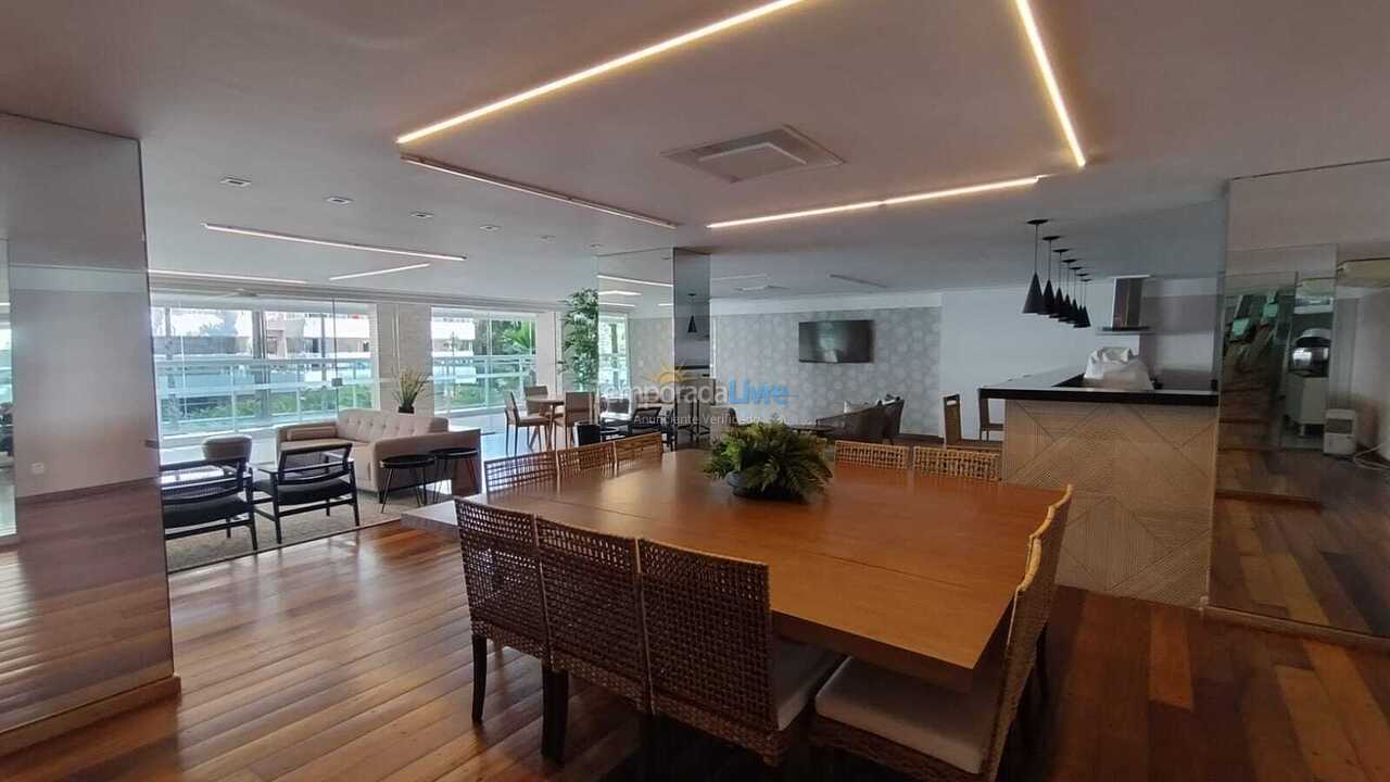 Apartamento para aluguel de temporada em Bertioga (Riviera de São Lourenço)